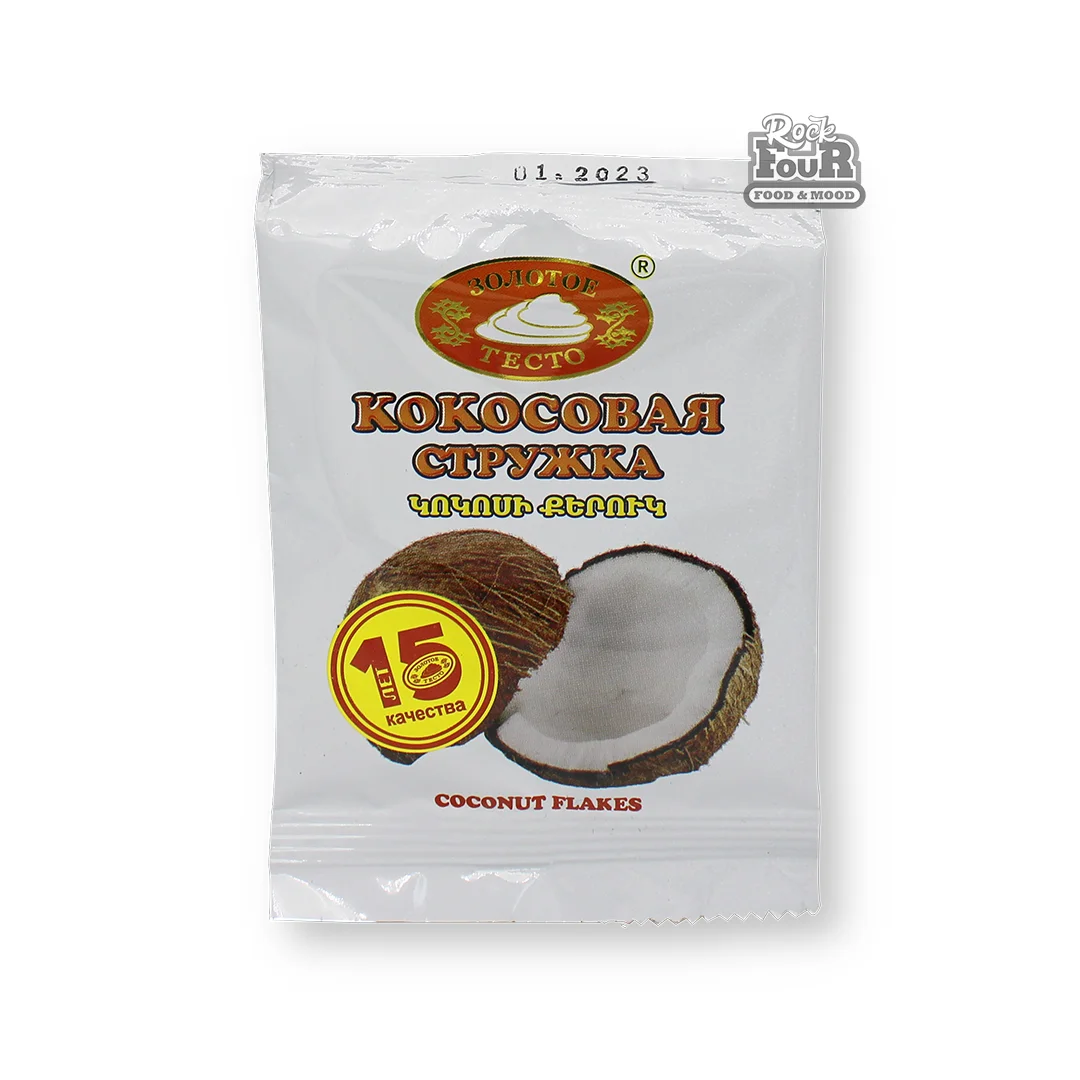 Coconut flakes "Zolotoye testo" 15g
